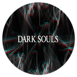 Заказать коврик для мышки в Москве. Коврик для мышки (круглый) Dark Souls от THE_NISE  - готовые дизайны и нанесение принтов.