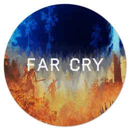 Заказать коврик для мышки в Москве. Коврик для мышки (круглый) Far Cry от THE_NISE  - готовые дизайны и нанесение принтов.