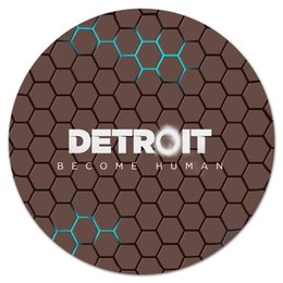 Заказать коврик для мышки в Москве. Коврик для мышки (круглый) Detroit от THE_NISE  - готовые дизайны и нанесение принтов.