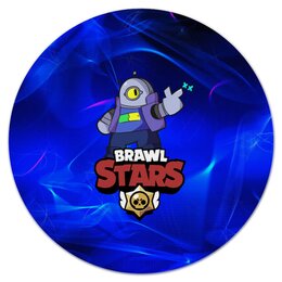 Заказать коврик для мышки в Москве. Коврик для мышки (круглый) Brawl Stars от THE_NISE  - готовые дизайны и нанесение принтов.