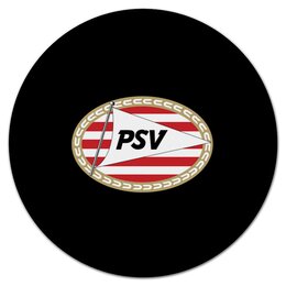 Заказать коврик для мышки в Москве. Коврик для мышки (круглый) PSV FC от THE_NISE  - готовые дизайны и нанесение принтов.