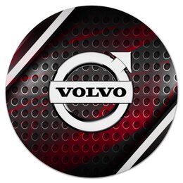 Заказать коврик для мышки в Москве. Коврик для мышки (круглый) Volvo от THE_NISE  - готовые дизайны и нанесение принтов.