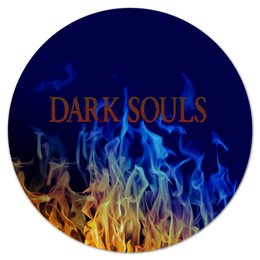 Заказать коврик для мышки в Москве. Коврик для мышки (круглый) Dark Souls от THE_NISE  - готовые дизайны и нанесение принтов.