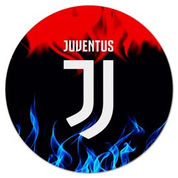 Заказать коврик для мышки в Москве. Коврик для мышки (круглый) Juventus от THE_NISE  - готовые дизайны и нанесение принтов.