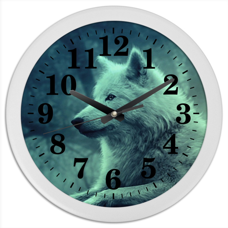 Printio Часы круглые из пластика Настенные часы