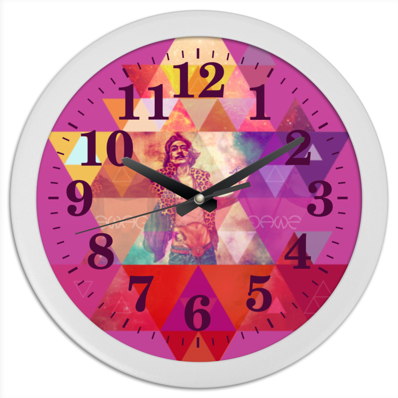 Printio Часы круглые из пластика hipsta swag collection: salvador dali printio часы круглые из пластика dali clock