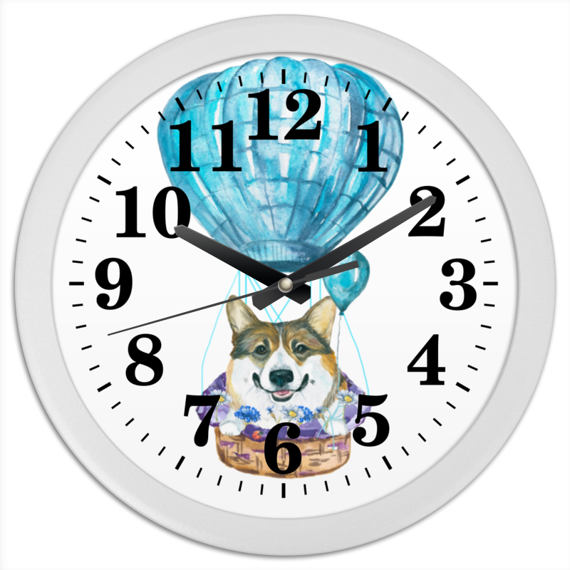 Printio Часы круглые из пластика На воздушном шаре printio часы круглые из пластика на воздушном шаре