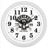 Заказать часы для офиса в Москве. Часы круглые из пластика Thor Steinar Brand от Leichenwagen - готовые дизайны и нанесение принтов.