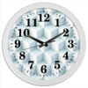 Заказать часы для офиса в Москве. Часы круглые из пластика Кубические от BeliySlon - готовые дизайны и нанесение принтов.