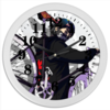 Заказать часы для офиса в Москве. Часы круглые из пластика Wind Breaker от Amy Saroyan - готовые дизайны и нанесение принтов.