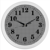 Заказать часы для офиса в Москве. Часы круглые из пластика Valentine от Vadim Koval - готовые дизайны и нанесение принтов.