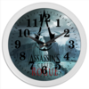 Заказать часы для офиса в Москве. Часы круглые из пластика Assassins  от danilapashkov15 - готовые дизайны и нанесение принтов.
