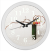 Заказать часы для офиса в Москве. Часы круглые из пластика Икебана / Ikebana от Ikebana - готовые дизайны и нанесение принтов.
