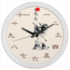 Заказать часы для офиса в Москве. Часы круглые из пластика Айкидо часы от Александр Ефимов - готовые дизайны и нанесение принтов.