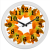 Заказать часы для офиса в Москве. Часы круглые из пластика Заряд энергии от Ольга Богуславская - готовые дизайны и нанесение принтов.
