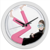 Заказать часы для офиса в Москве. Часы круглые из пластика Без названия от Escada  - готовые дизайны и нанесение принтов.