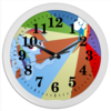 Заказать часы для офиса в Москве. Часы круглые из пластика Rainbow Dash Color Line от shadow_dash - готовые дизайны и нанесение принтов.