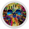 Заказать часы для офиса в Москве. Часы круглые из пластика Skull - 19 от Vladec11 - готовые дизайны и нанесение принтов.
