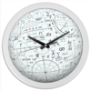 Заказать часы для офиса в Москве. Часы круглые из пластика арифметик от Наталья Чернова - готовые дизайны и нанесение принтов.