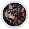 Заказать часы для офиса в Москве. Часы круглые из пластика День Победы от Тима Старк - готовые дизайны и нанесение принтов.