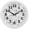 Заказать часы для офиса в Москве. Часы круглые из пластика дуд монстры от Игма - готовые дизайны и нанесение принтов.