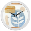 Заказать часы для офиса в Москве. Часы круглые из пластика Абстракция от auramarina@mail.ru - готовые дизайны и нанесение принтов.