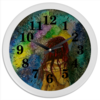 Заказать часы для офиса в Москве. Часы круглые из пластика Без названия от podushkina1990@gmail.com - готовые дизайны и нанесение принтов.