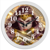 Заказать часы для офиса в Москве. Часы круглые из пластика Чудо-женщина / Wonder Woman от Jimmy Flash - готовые дизайны и нанесение принтов.