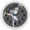 Заказать часы для офиса в Москве. Часы круглые из пластика DemuraClock от Stepan Demura - готовые дизайны и нанесение принтов.