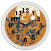 Заказать часы для офиса в Москве. Часы круглые из пластика Кошачий концерт от Виктор Гришин - готовые дизайны и нанесение принтов.