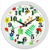 Заказать часы для офиса в Москве. Часы круглые из пластика Часы Финская тема от mrs-snit@yandex.ru - готовые дизайны и нанесение принтов.