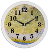 Заказать часы для офиса в Москве. Часы круглые из пластика лимоны от annet0897 - готовые дизайны и нанесение принтов.