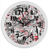 Заказать часы для офиса в Москве. Часы круглые из пластика Mamewax от Vadim Koval - готовые дизайны и нанесение принтов.