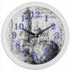 Заказать часы для офиса в Москве. Часы круглые из пластика мокрый петербург от Яна Иванчина - готовые дизайны и нанесение принтов.
