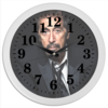 Заказать часы для офиса в Москве. Часы круглые из пластика Аль Пачино от annarjumina@rambler.ru - готовые дизайны и нанесение принтов.