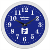 Заказать часы для офиса в Москве. Часы круглые из пластика Фабрика Разума от Дмитрий Соколов - готовые дизайны и нанесение принтов.