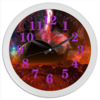 Заказать часы для офиса в Москве. Часы круглые из пластика Global  space magic  mars коллекция №1 от Global Space Magic  - готовые дизайны и нанесение принтов.