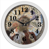Заказать часы для офиса в Москве. Часы круглые из пластика Воздушные замки (картина Андерса Цорна) от trend - готовые дизайны и нанесение принтов.