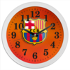 Заказать часы для офиса в Москве. Часы круглые из пластика Barcelona от yafanat - готовые дизайны и нанесение принтов.