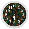 Заказать часы для офиса в Москве. Часы круглые из пластика Sweet Dreams от Soluvel  - готовые дизайны и нанесение принтов.