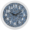 Заказать часы для офиса в Москве. Часы круглые из пластика Сверхчеловеческие формы от Vadim Koval - готовые дизайны и нанесение принтов.