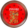 Заказать часы для офиса в Москве. Часы круглые из дерева Россия от weeert - готовые дизайны и нанесение принтов.