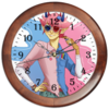 Заказать часы для офиса в Москве. Часы круглые из дерева Трикстер от 1686430@mail.ru - готовые дизайны и нанесение принтов.