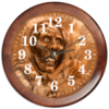 Заказать часы для офиса в Москве. Часы круглые из дерева Воспоминания в песке от Дана Столыпина - готовые дизайны и нанесение принтов.