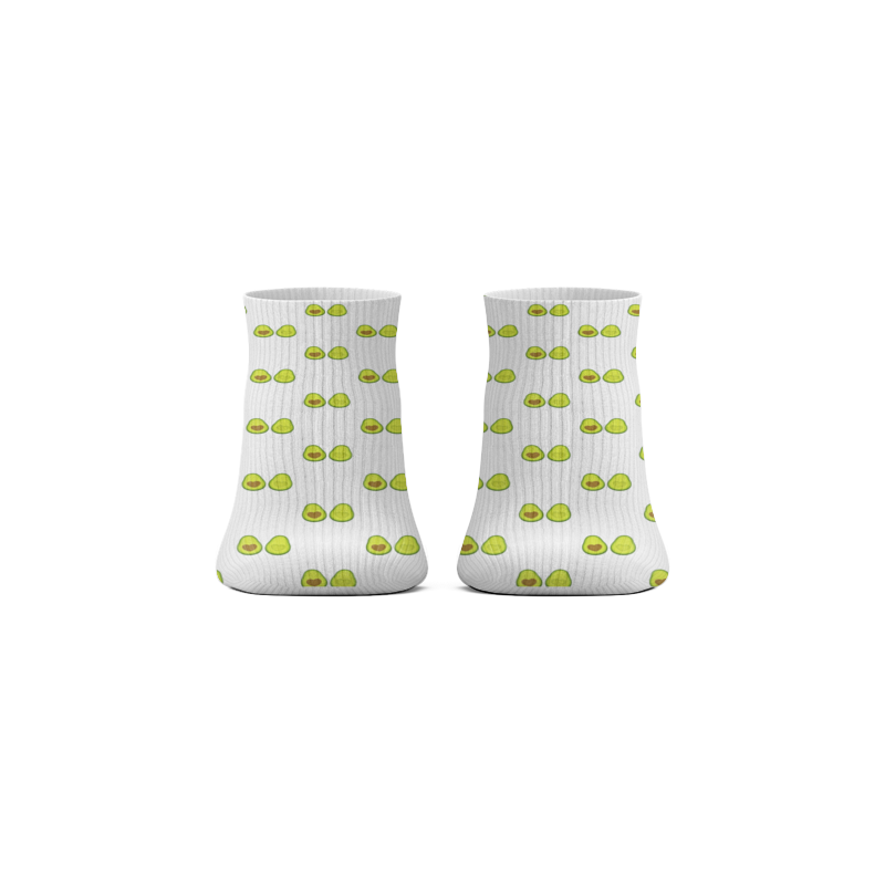 Printio Носки короткие Авокадо носки женские носки с авокадо носки короткие