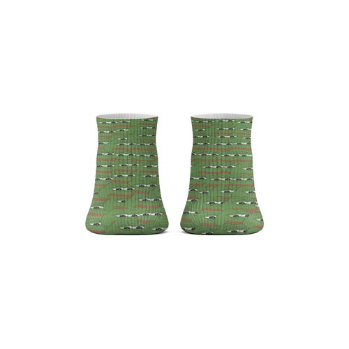 Заказать носки в Москве. Носки короткие Лягушонок Пепе от Jimmy Flash - готовые дизайны и нанесение принтов.