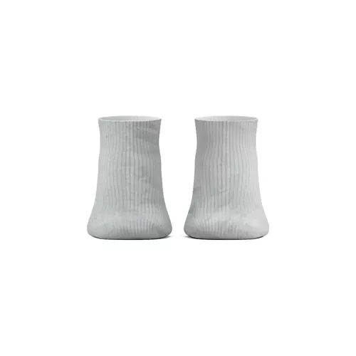 Заказать носки в Москве. Носки короткие Морозный узор от Anstey  - готовые дизайны и нанесение принтов.