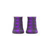 Заказать носки в Москве. Носки короткие Rumled Violet от Soluvel  - готовые дизайны и нанесение принтов.