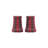 Заказать носки в Москве. Носки короткие Rumpled red от Soluvel  - готовые дизайны и нанесение принтов.