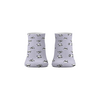 Заказать носки в Москве. Носки короткие Милые мишки панды на сиреневом от mishacatstore@yandex.ru - готовые дизайны и нанесение принтов.